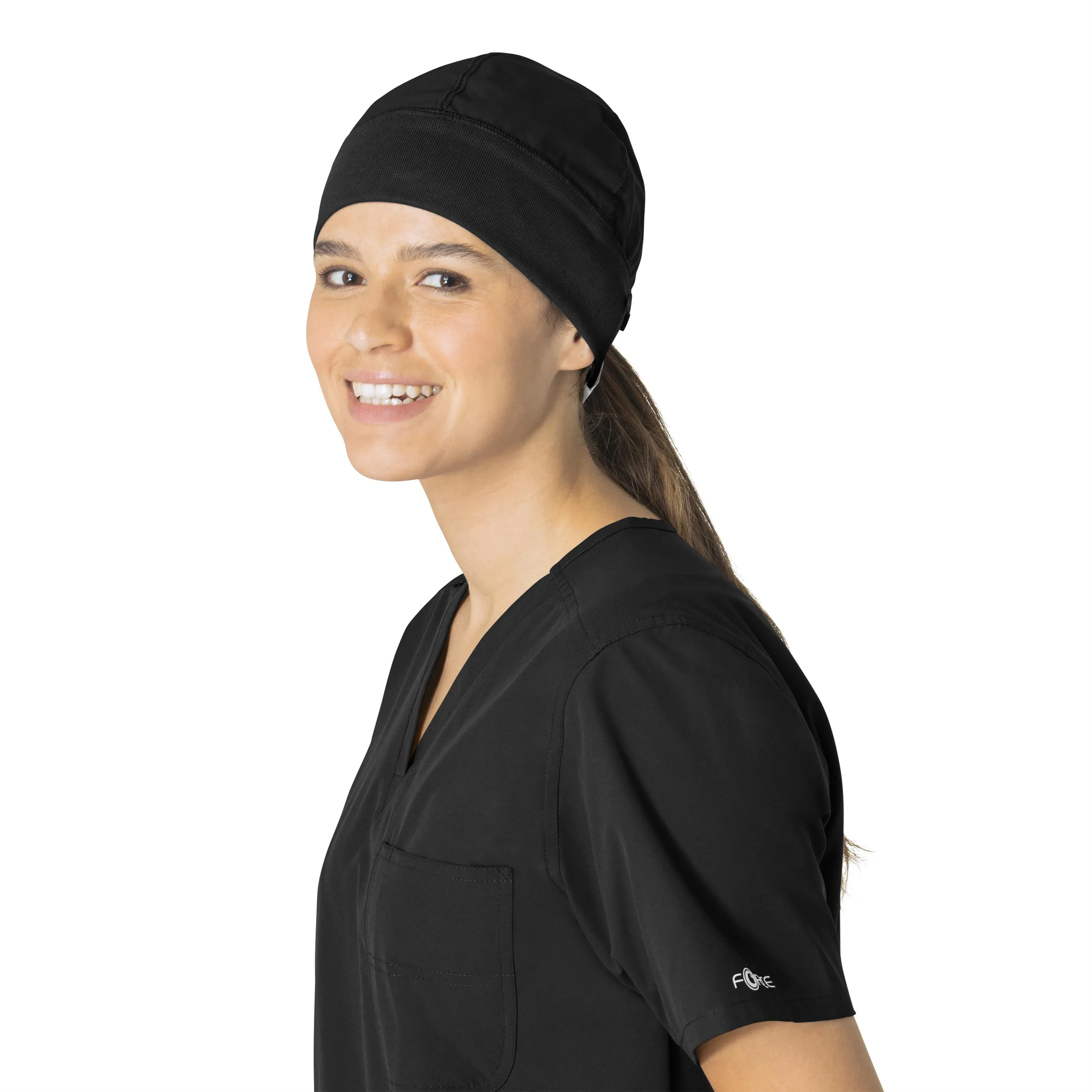 Carhartt Force Essentials Unisex Beanie Scrub Cap - Black