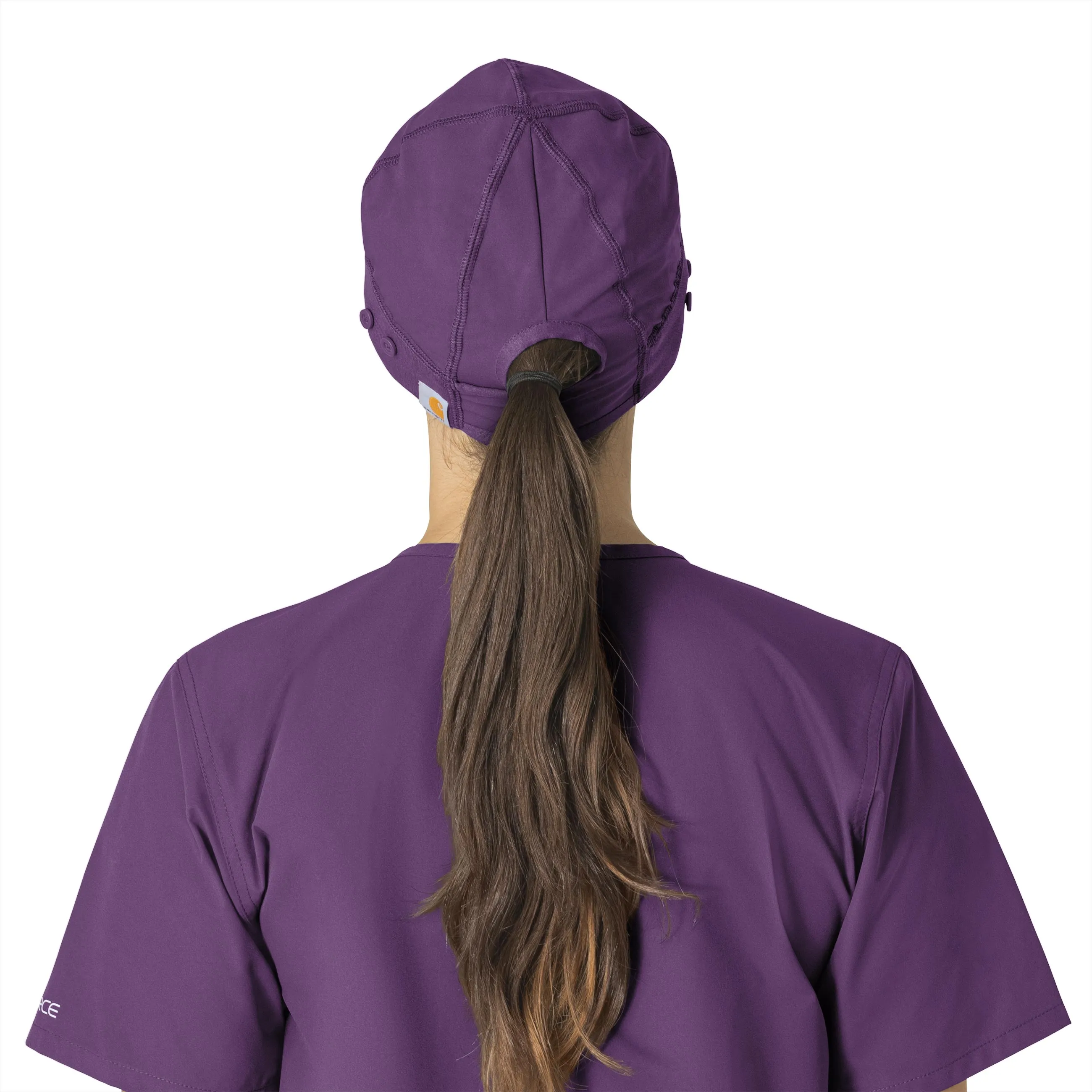 Carhartt Force Essentials Unisex Beanie Scrub Cap - Eggplant