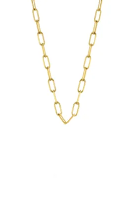 Carrie Hoffman - 14K Mini Paperclip Bracelet