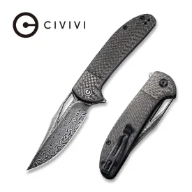 CIVIVI Ortis Flipper Knife Carbon Fiber Handle