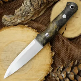 Classic: Buckeye Burl & Gray G10