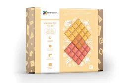 Connetix - 2 Piece Base Plate Pack - Lemon & Peach