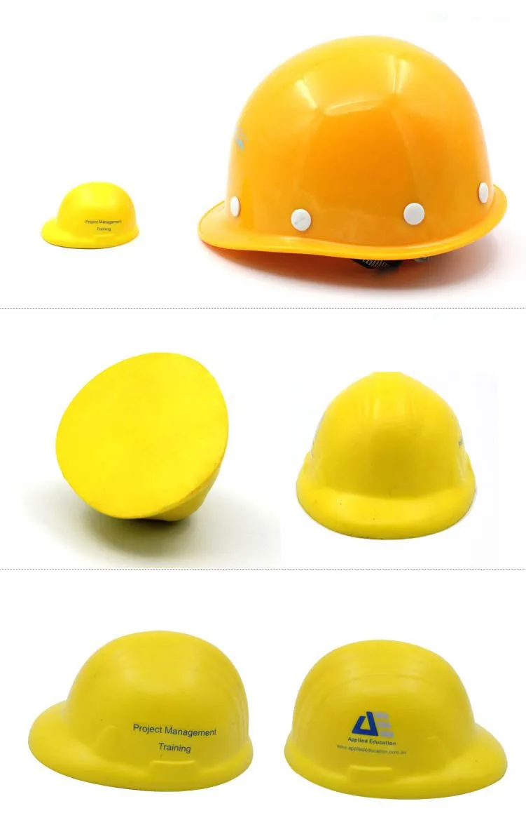 Construction Cap Design Stress Ball