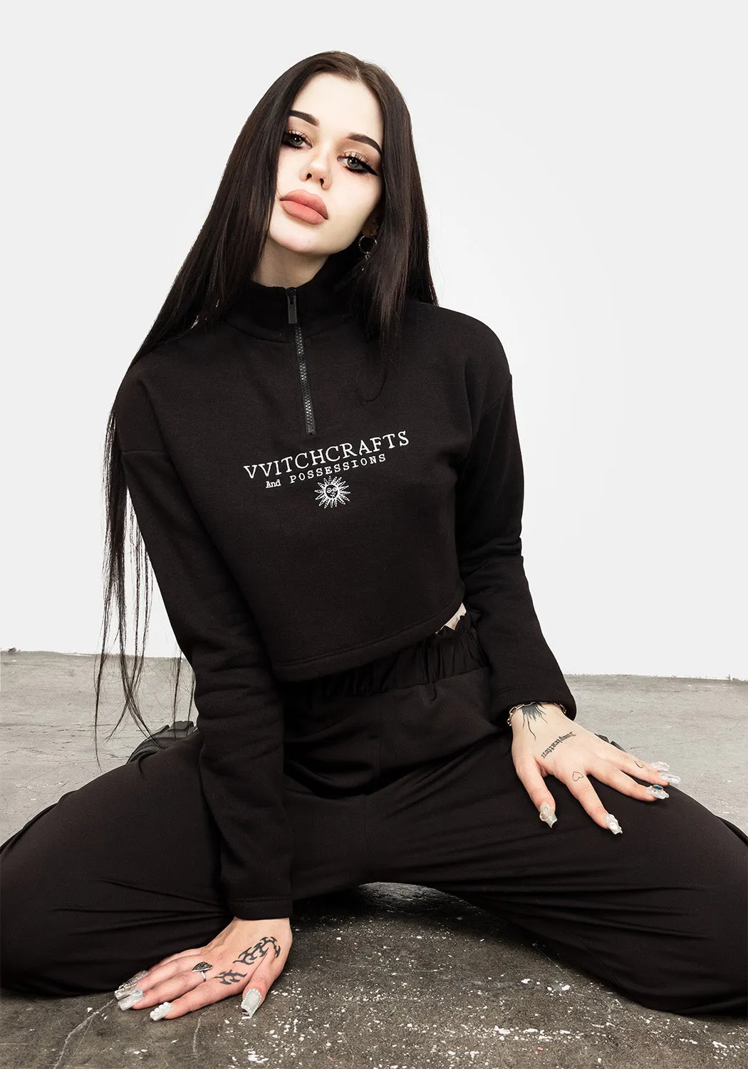 Craftwitch Embroidered Sweatshirt