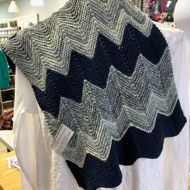 Cumulus Chevron Baby Blanket