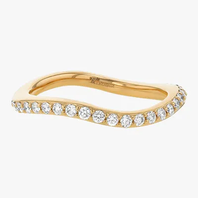 Curved Diamond Eternity Ring