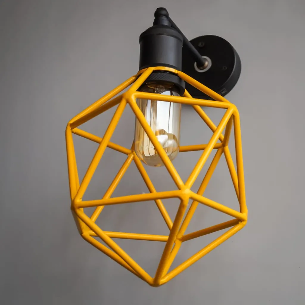 Cws116 Ridgemont Geometric Yellow Wallchiere