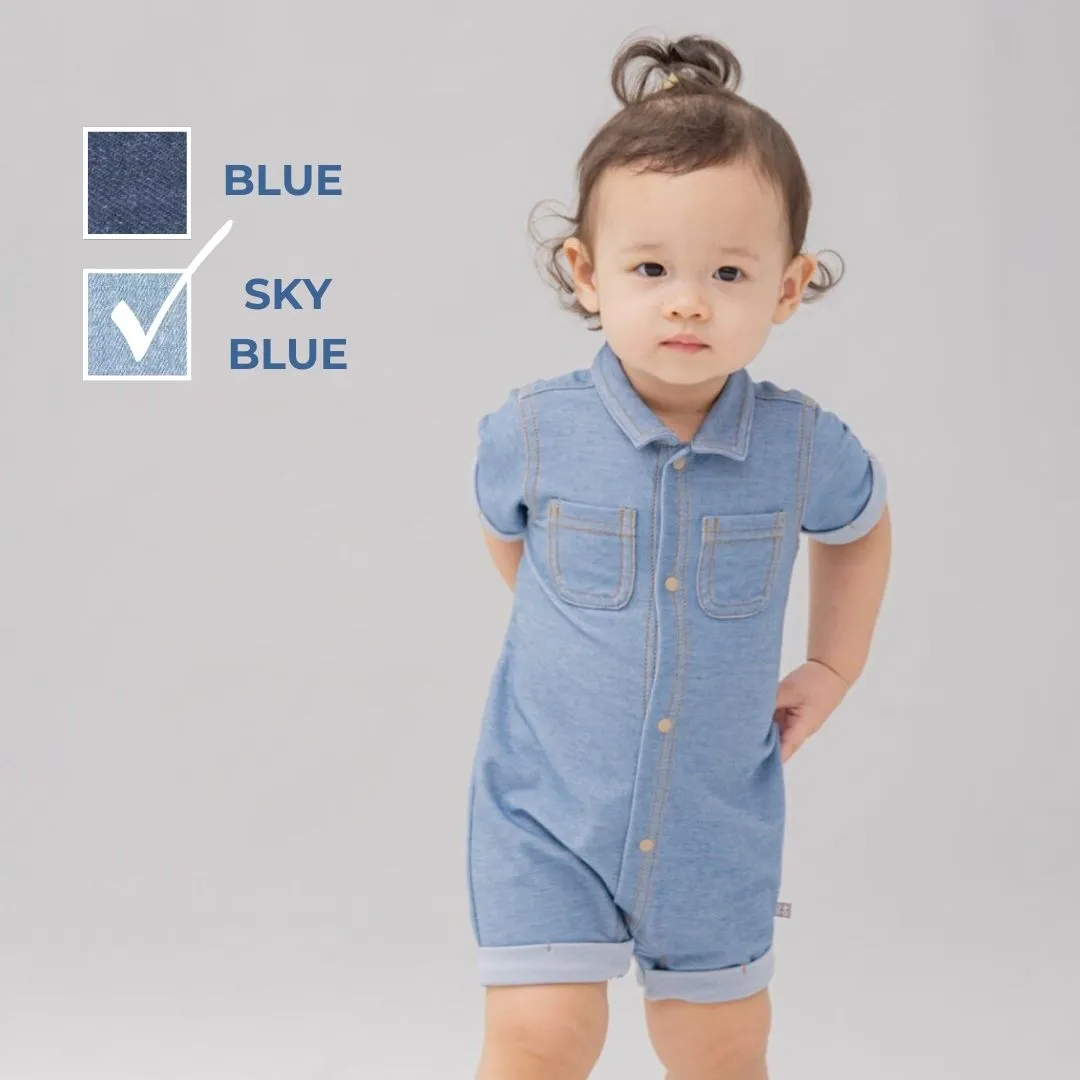 Denim Baby Work Jumpsuit