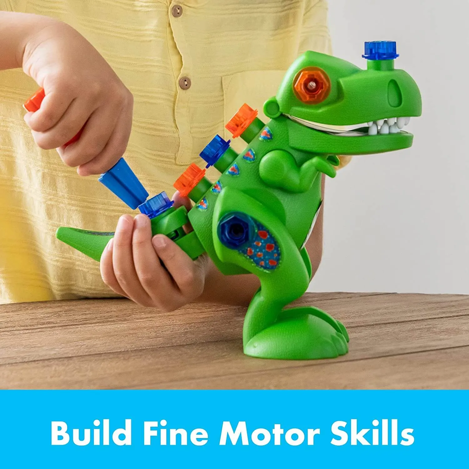 Design & Drill T-Rex Take Apart Dinosaur Toy