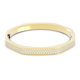 DEXTERA BANGLE, GOLD TONE PLATED