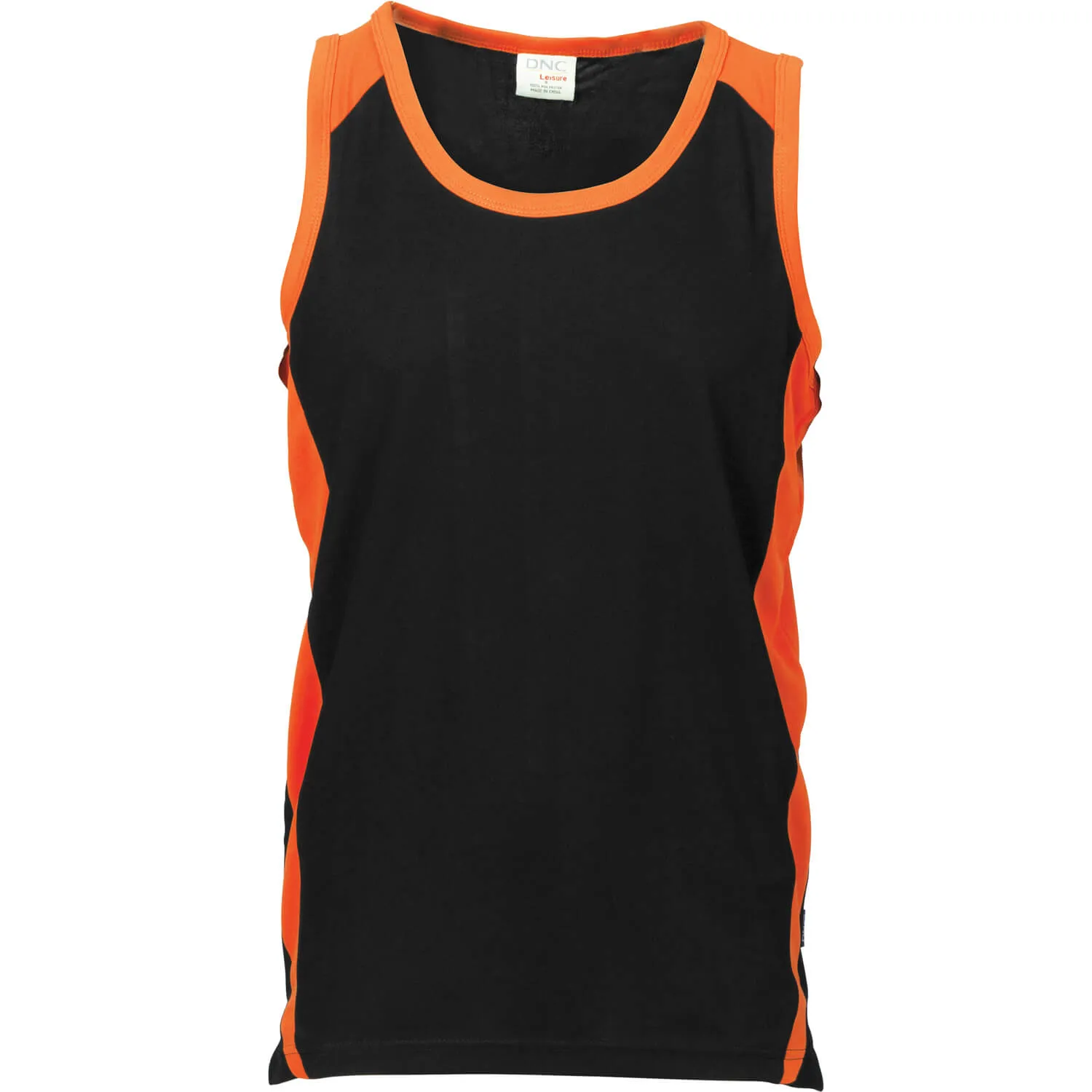 DNC Adult Cool Breathe Contrast Singlet (5141)