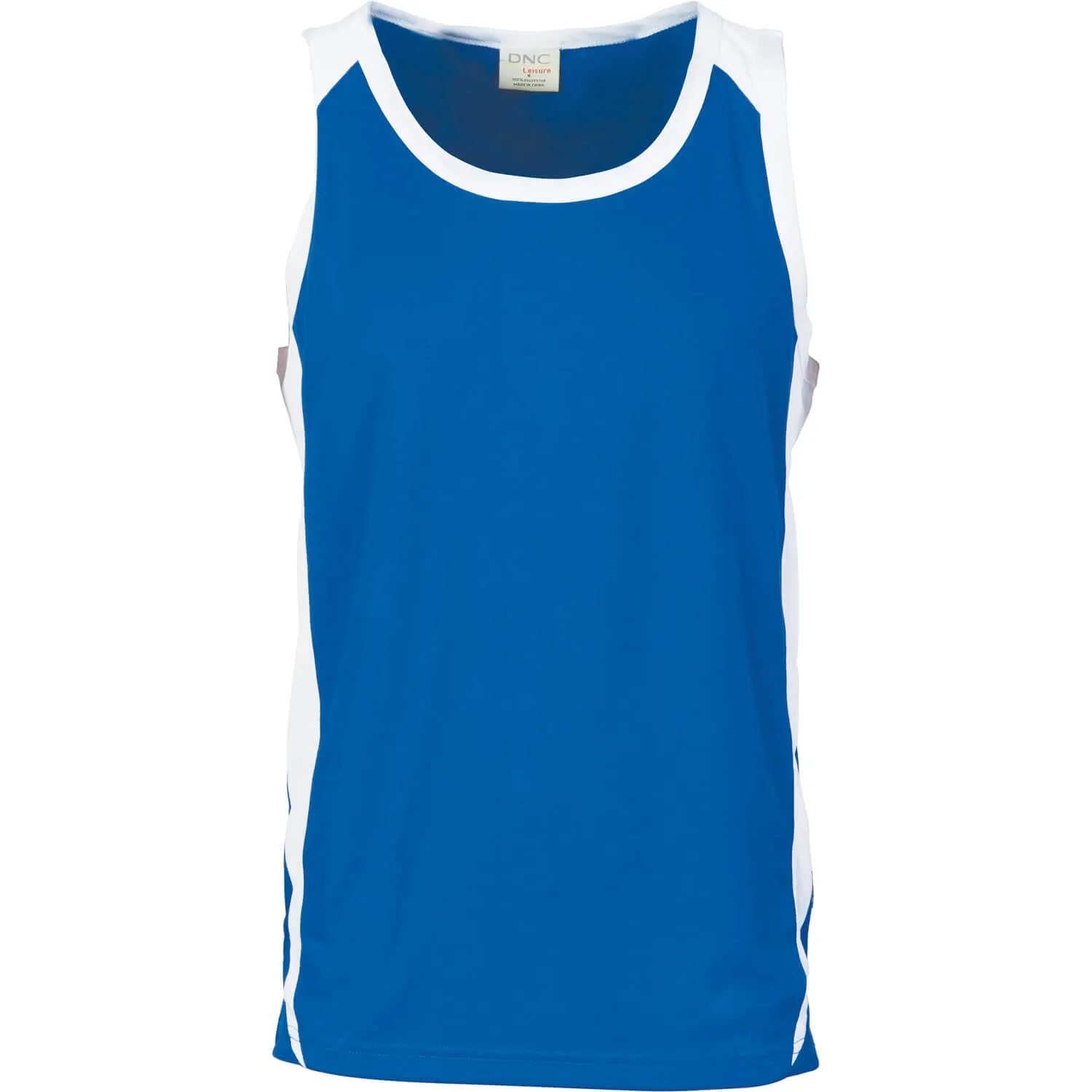 DNC Adult Cool Breathe Contrast Singlet (5141)