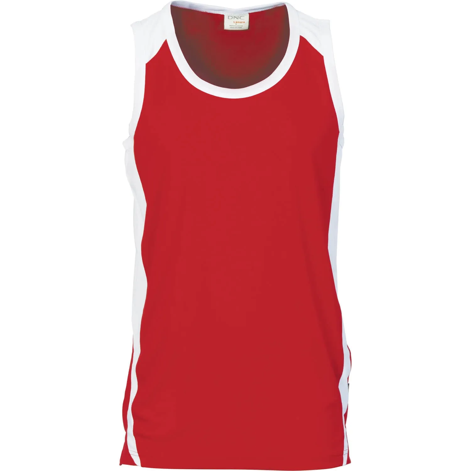 DNC Adult Cool Breathe Contrast Singlet (5141)