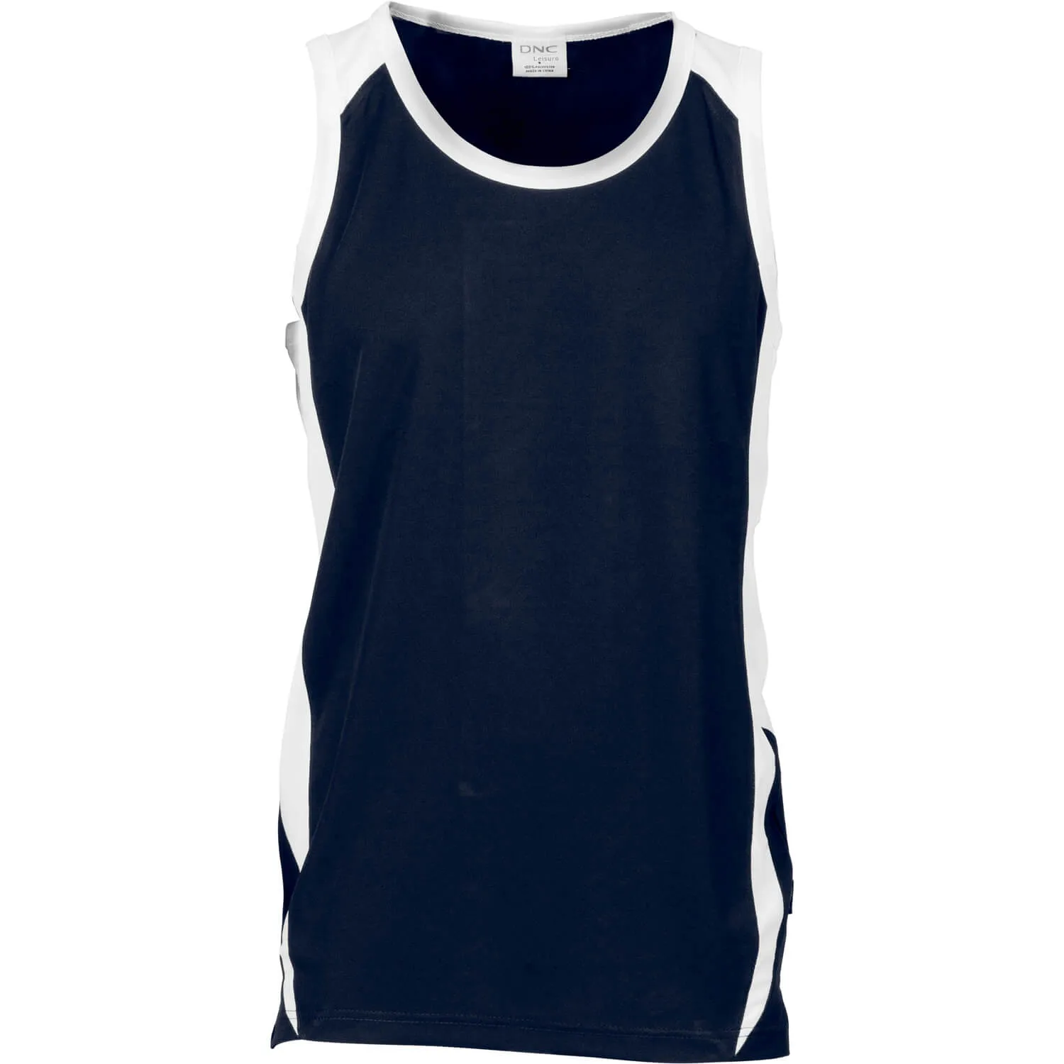 DNC Adult Cool Breathe Contrast Singlet (5141)