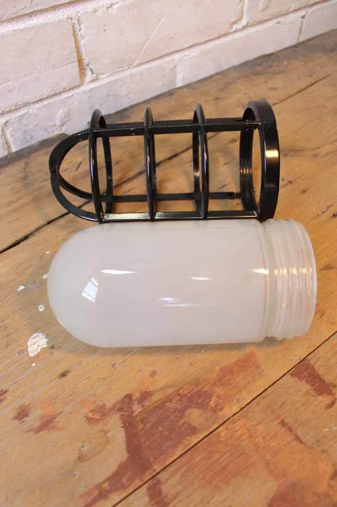 Double Bunker Cage Wall Light