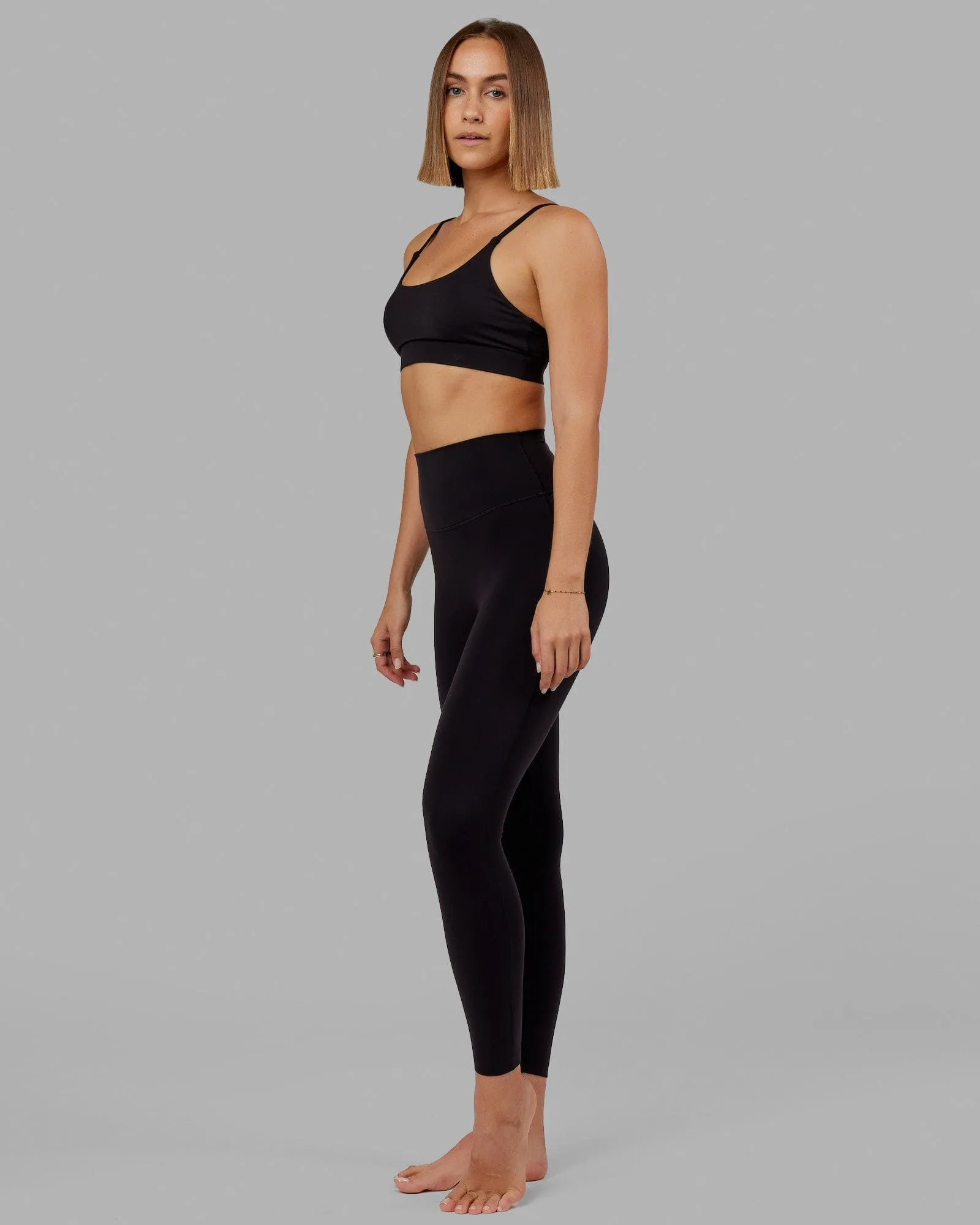 Elixir Full Length Leggings - Black No Logo