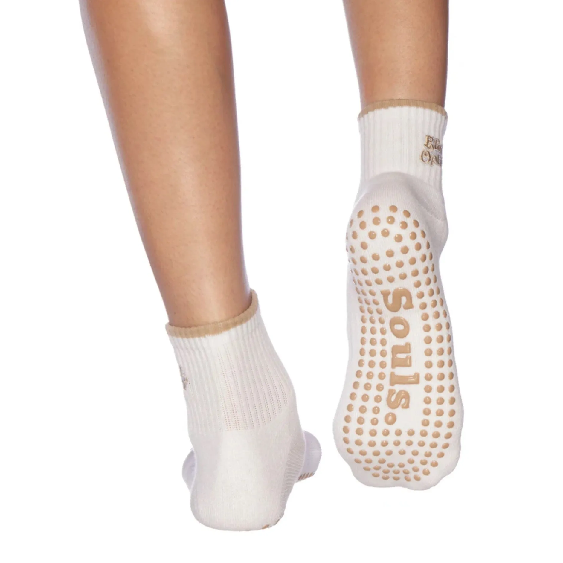 Eternal Optimist - Crew Grip Sock (Barre / Pilates)