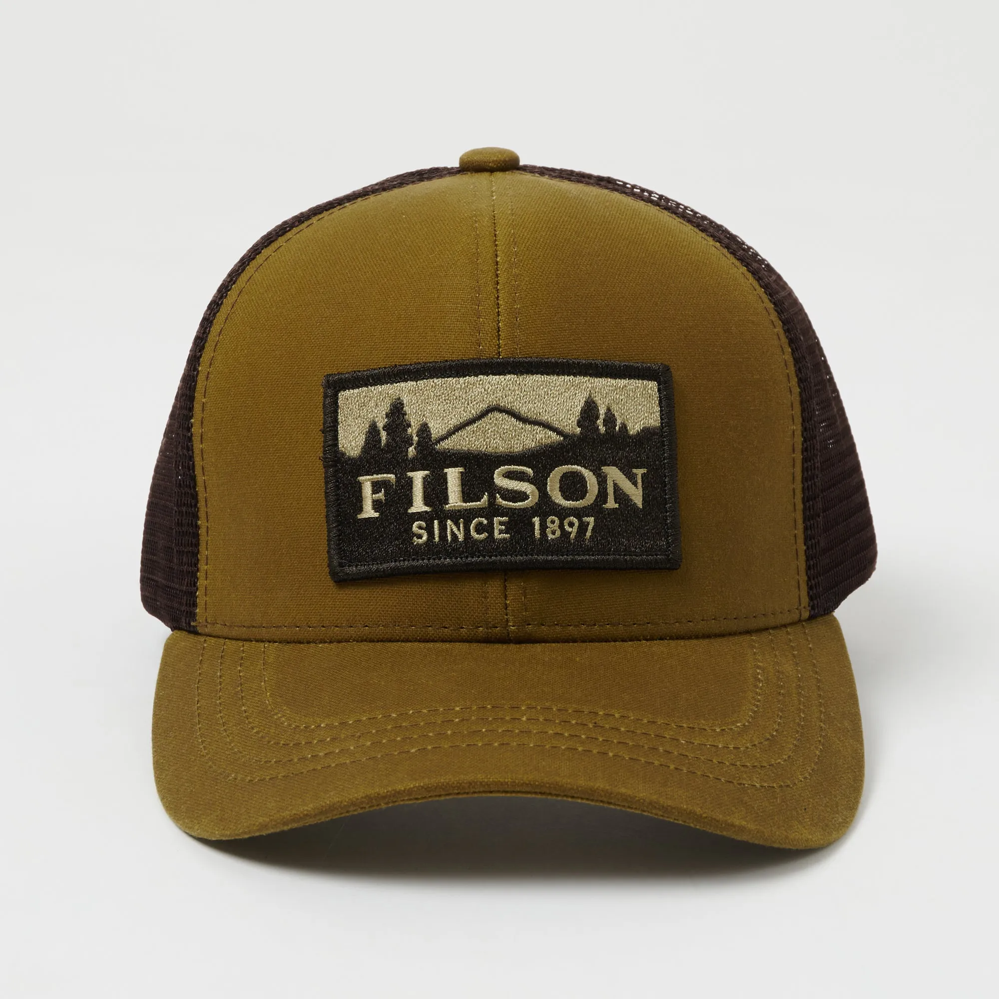 Filson Logger Mesh Cap - Dark Tan