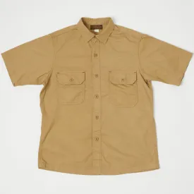 Freewheelers 1923015 Military Utility Shirt - Beige