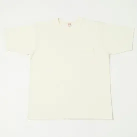 Freewheelers Short Sleeve Pocket Tee - Off White