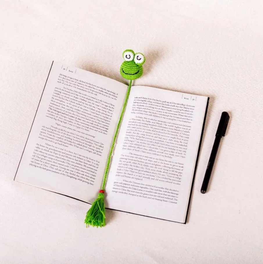 Frog bookmark