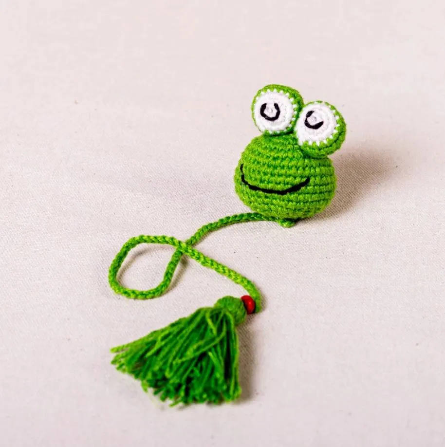 Frog bookmark