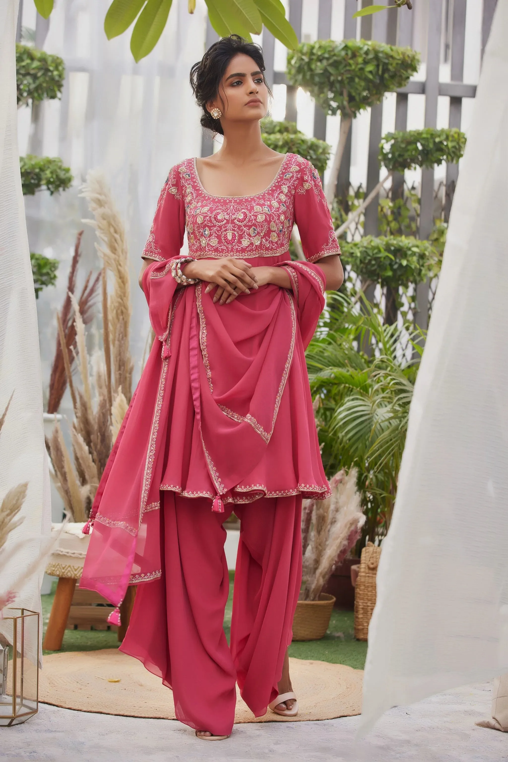 Fushia Pink Salwar Suit