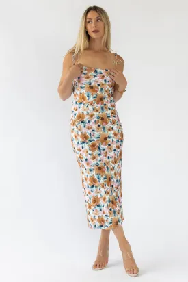 Gemma Floral Cami Cowl Back Dress - Final Sale