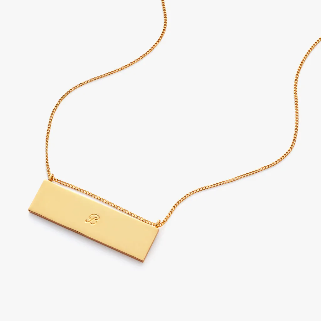 Gerdine Bar Necklace