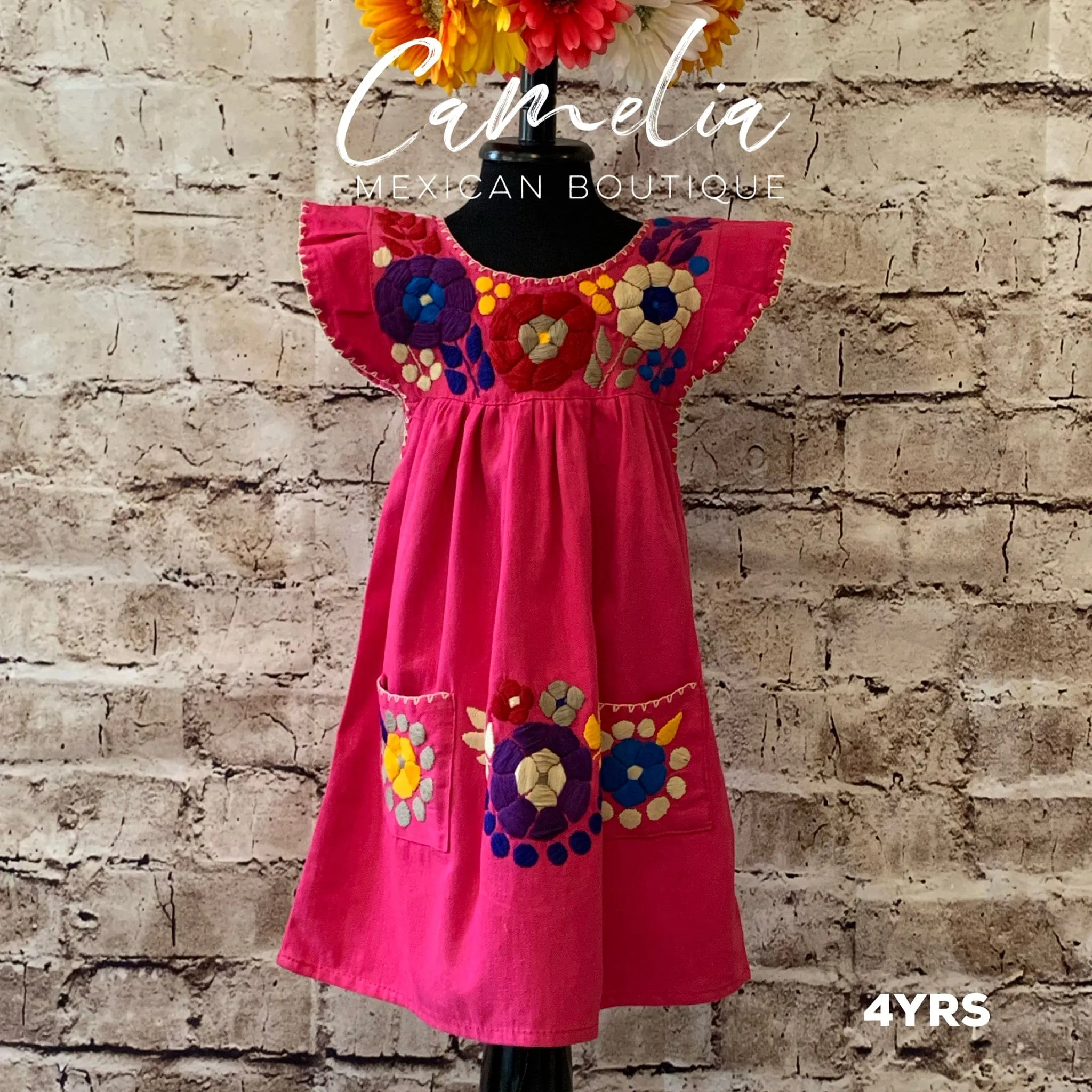 Girl Mexican Dress - Rosie