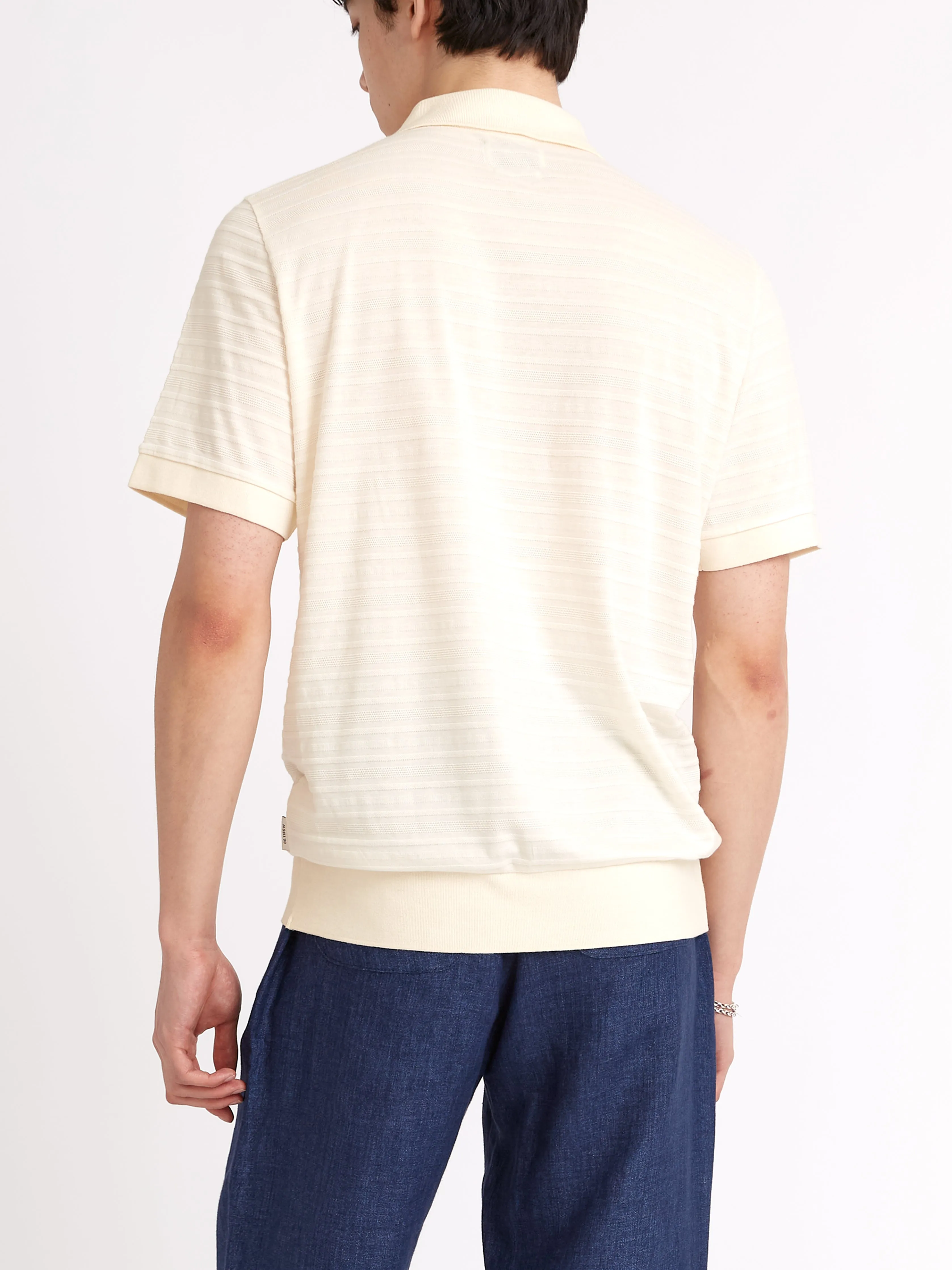 Glendale Polo Shirt Dornie Cream