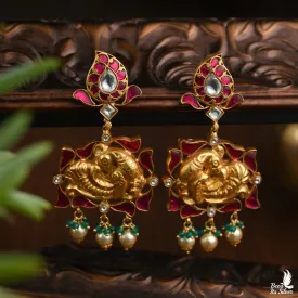 Gold Plated Earring - 3900