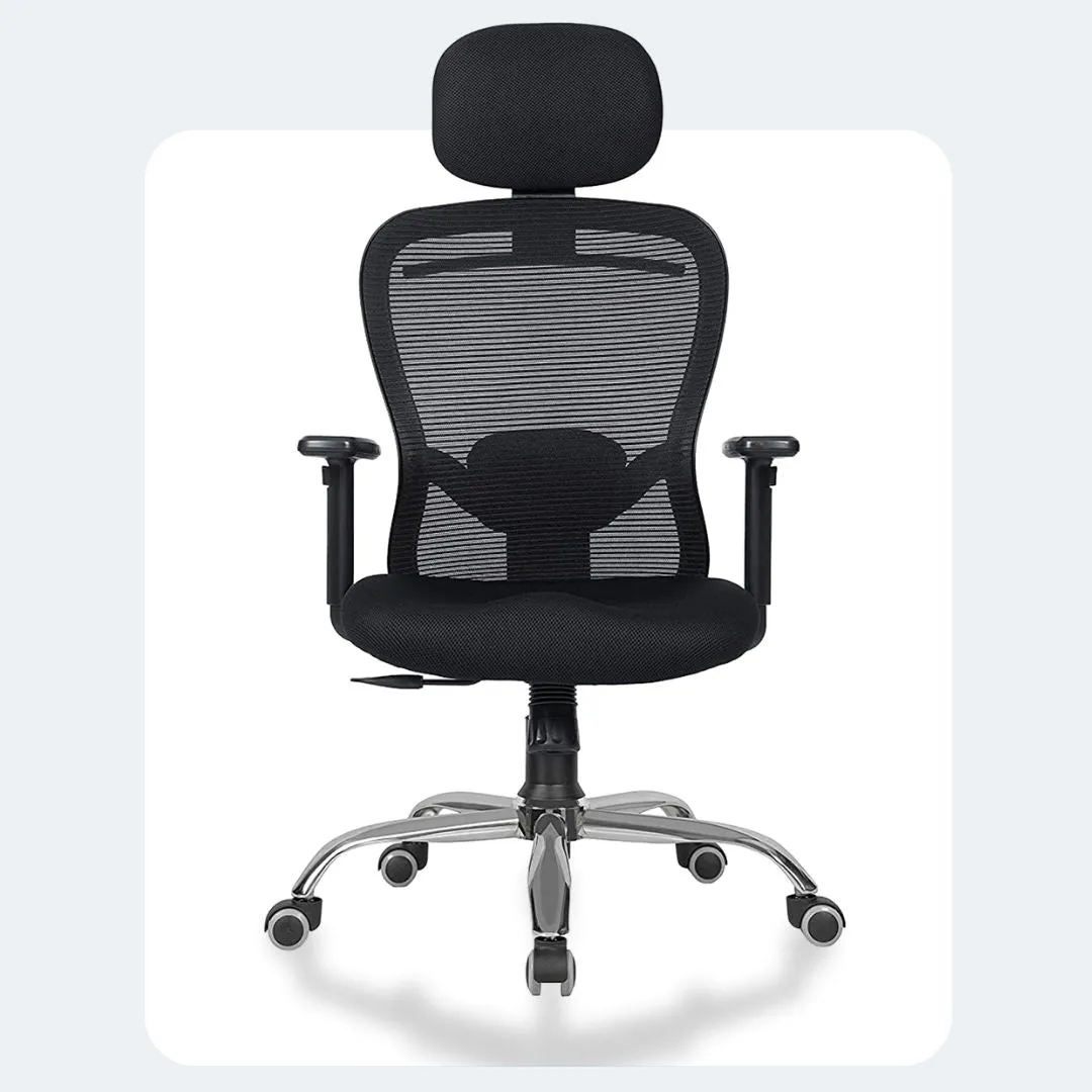 Green Soul Renewed Crystal V1 High Back Mesh Office Chair