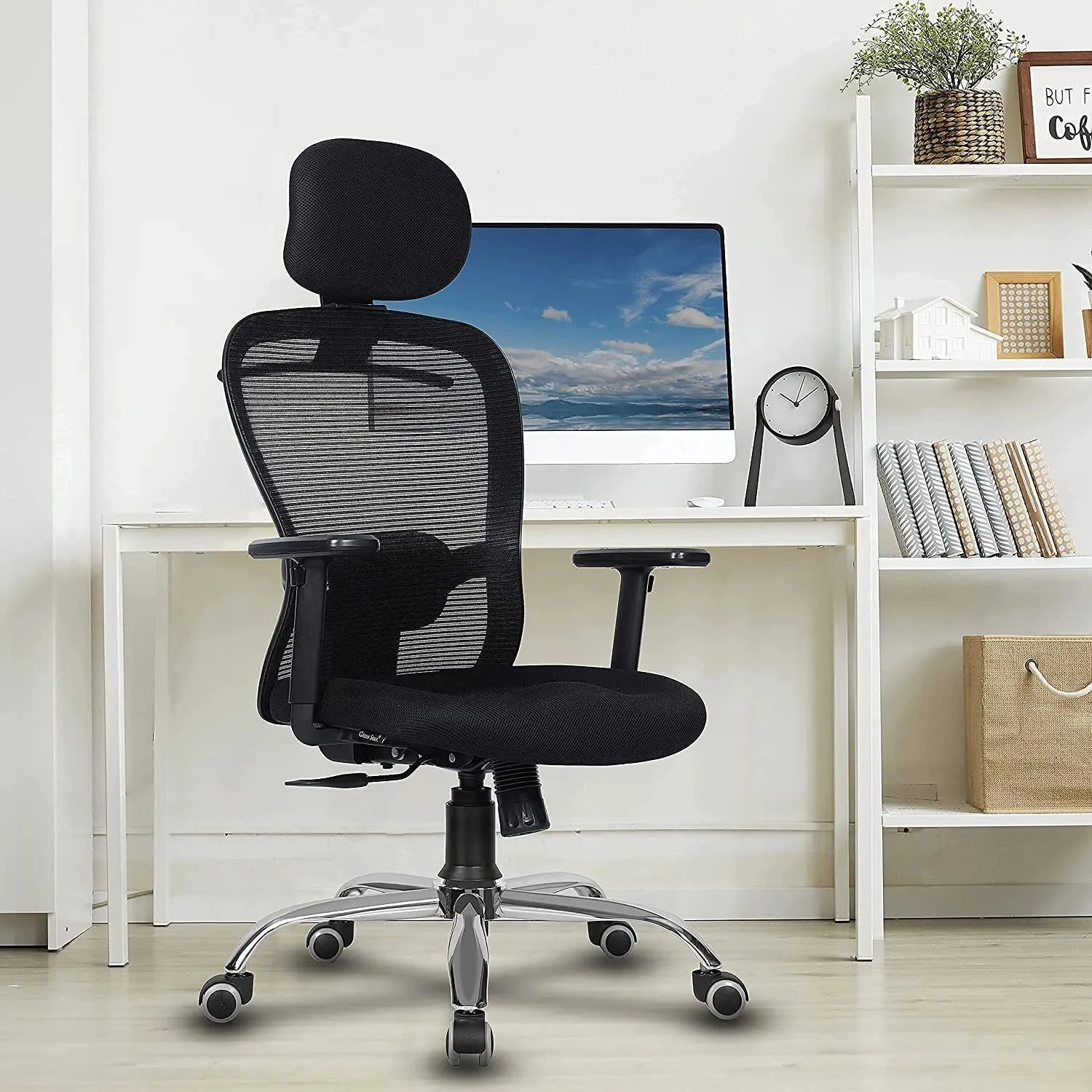 Green Soul Renewed Crystal V1 High Back Mesh Office Chair