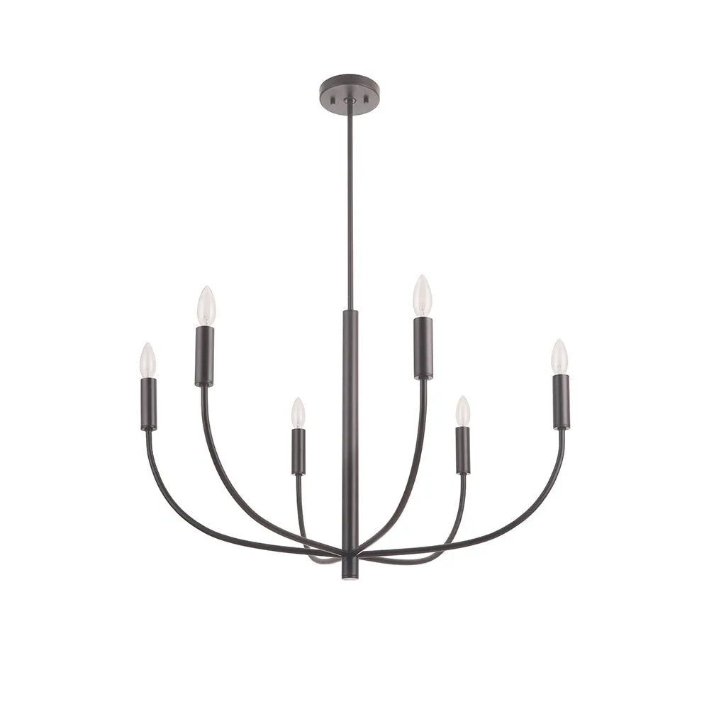 Hayden 6 Light Chandelier