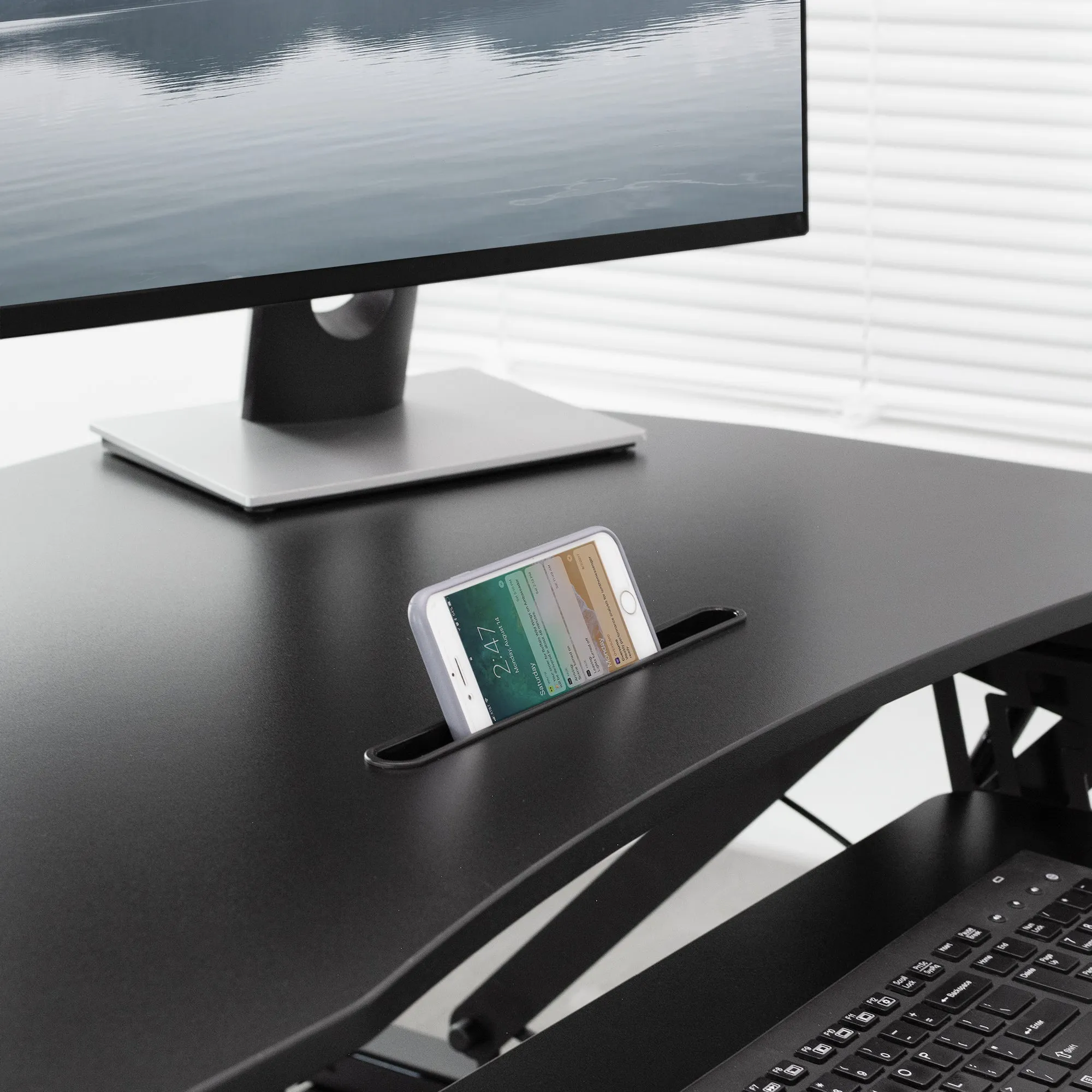 Height Adjustable Desk Converter ("36)