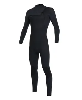 HyperFreak 4/3  Steamer Chest Zip Wetsuit - Black