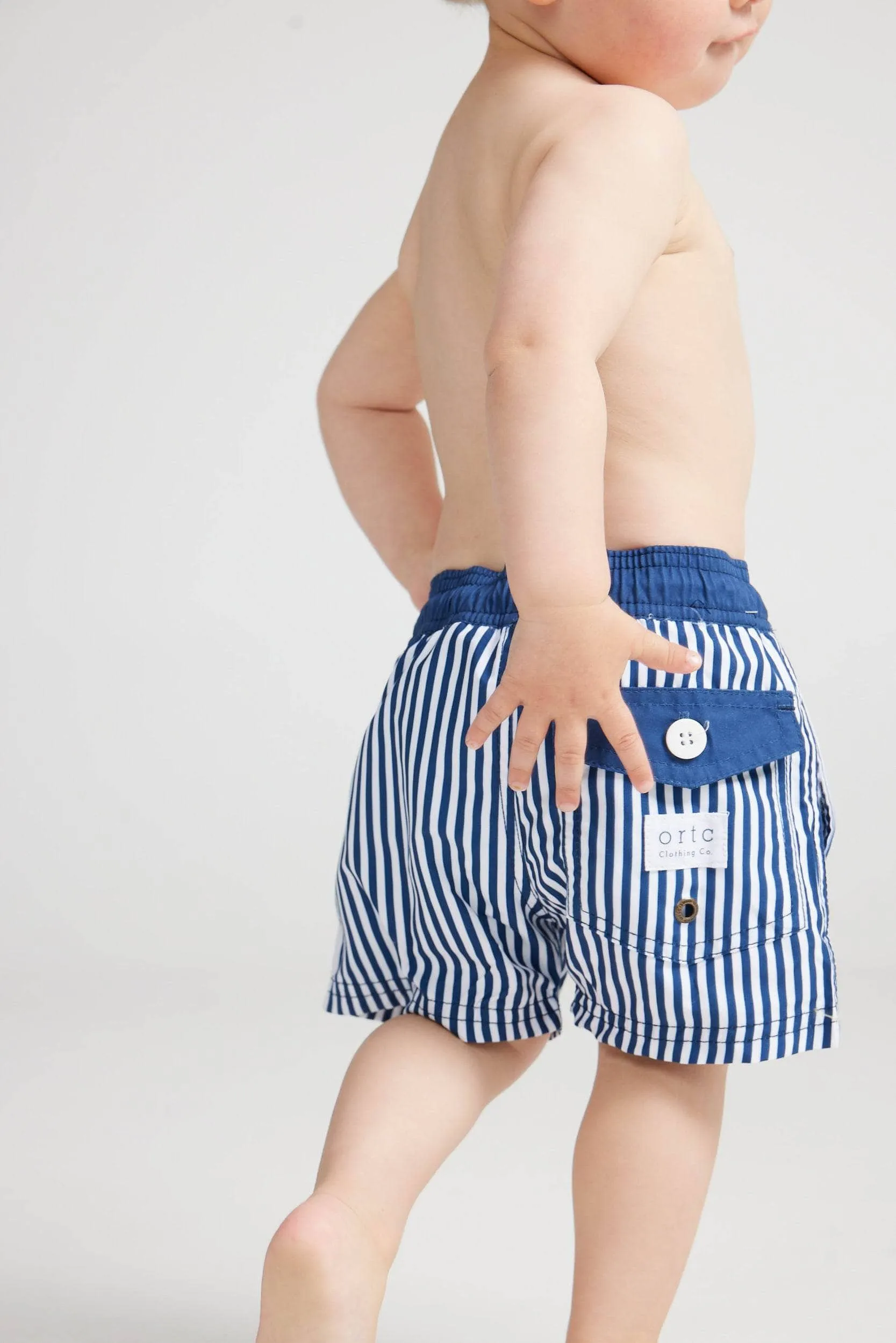 Jnr Manly Navy Swim Shorts