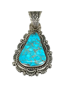 Kingman Turquoise Pendant | Harold Joe