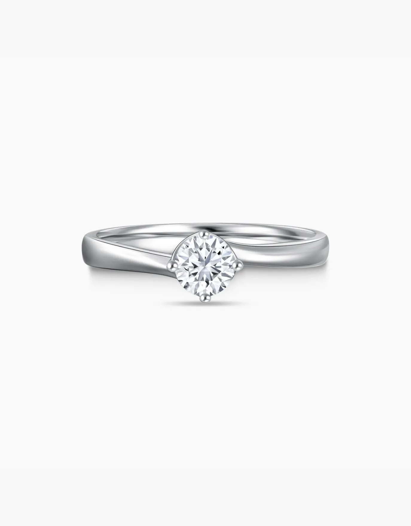 LVC Precieux Classic Diamond Ring - 0.34 Carat