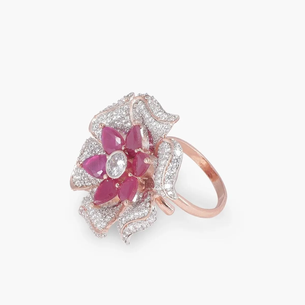 Mallika Nakshatra CZ Ring