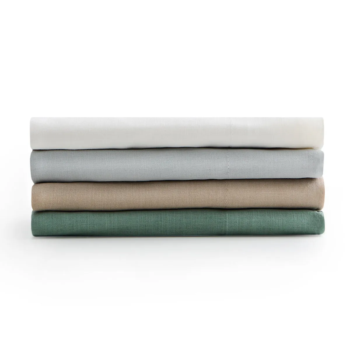 Malouf Linen-Weave Cotton Pillowcases