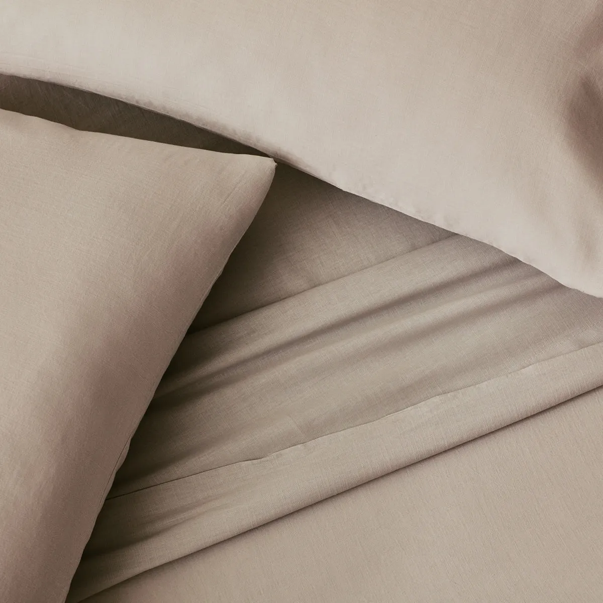 Malouf Linen-Weave Cotton Pillowcases