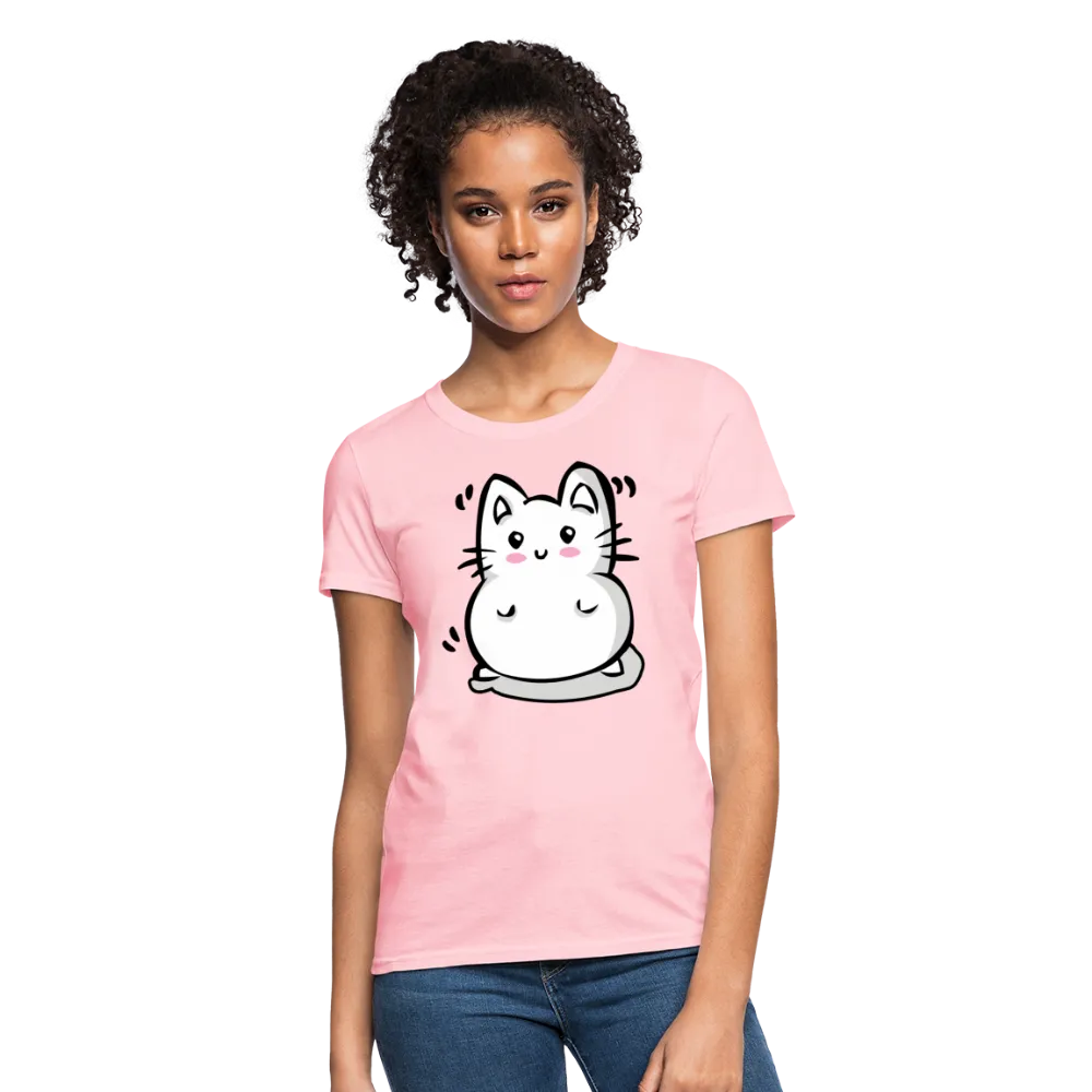 Marshmallow Kitty Women's T-Shirt