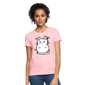 Marshmallow Kitty Women's T-Shirt