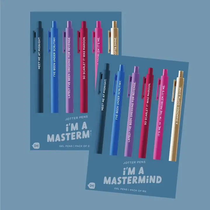 Mastermind (Midnights) Jotter Set by Talking Out of Turn