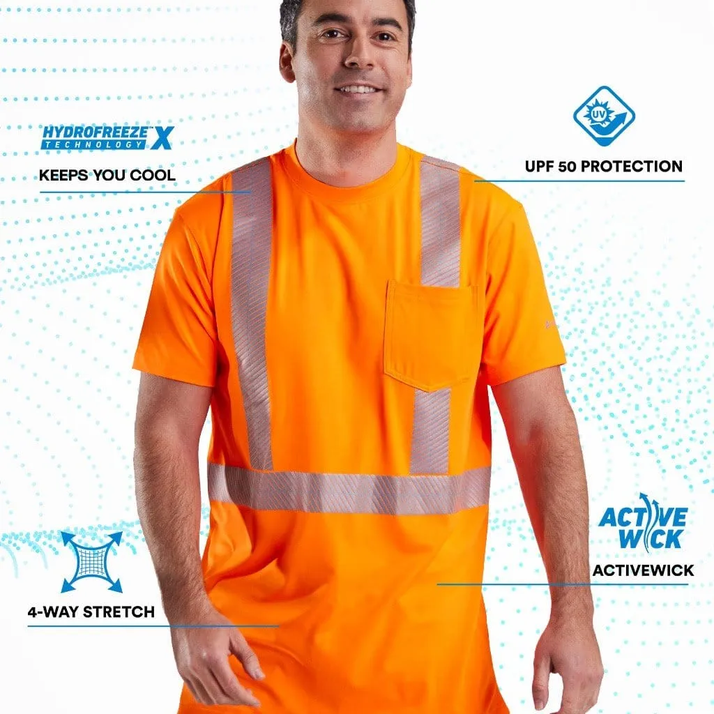 Men's Cooling Pocket Safety Workwear T-Shirt - CLOSEOUT