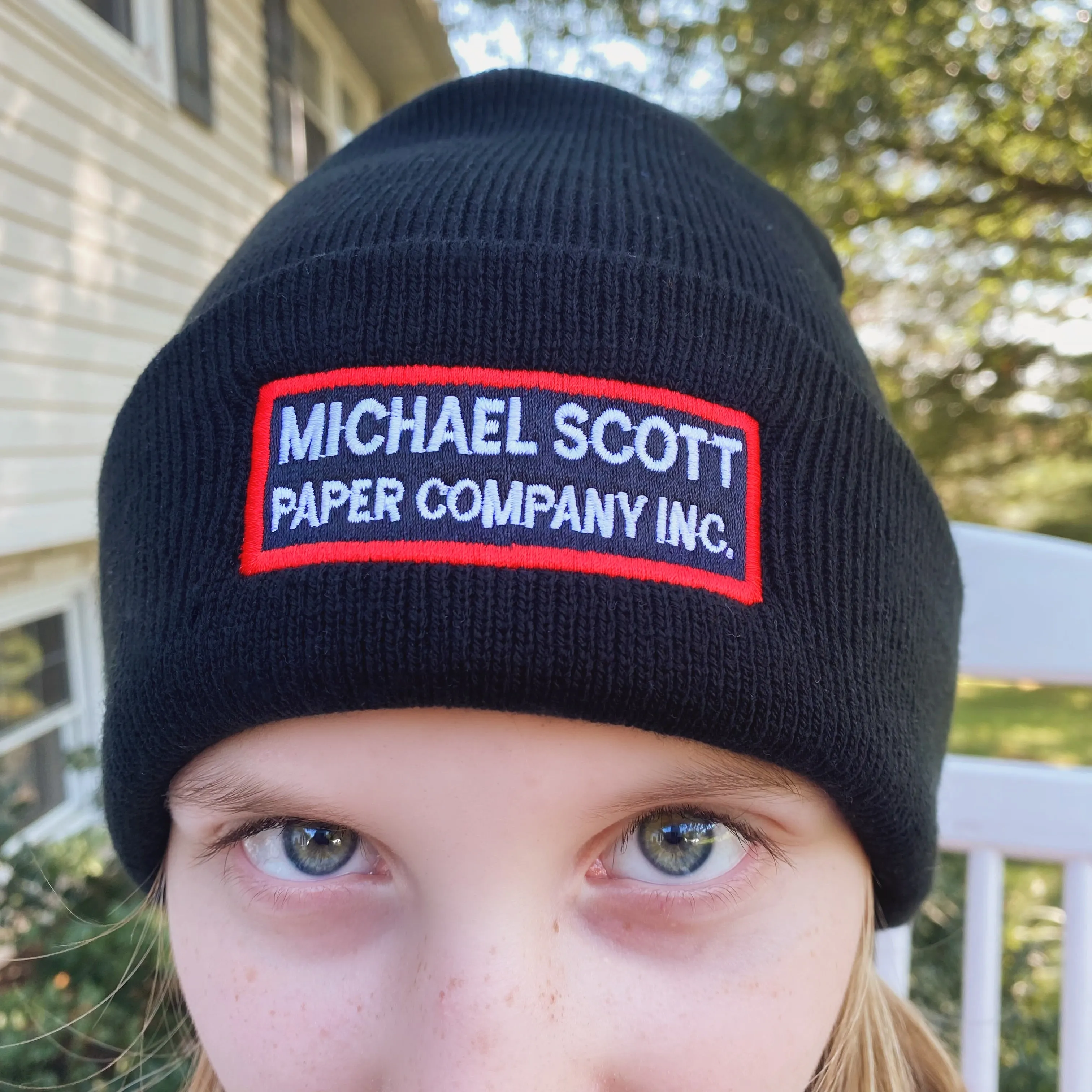 Michael Scott Paper Co. Beanie - Black