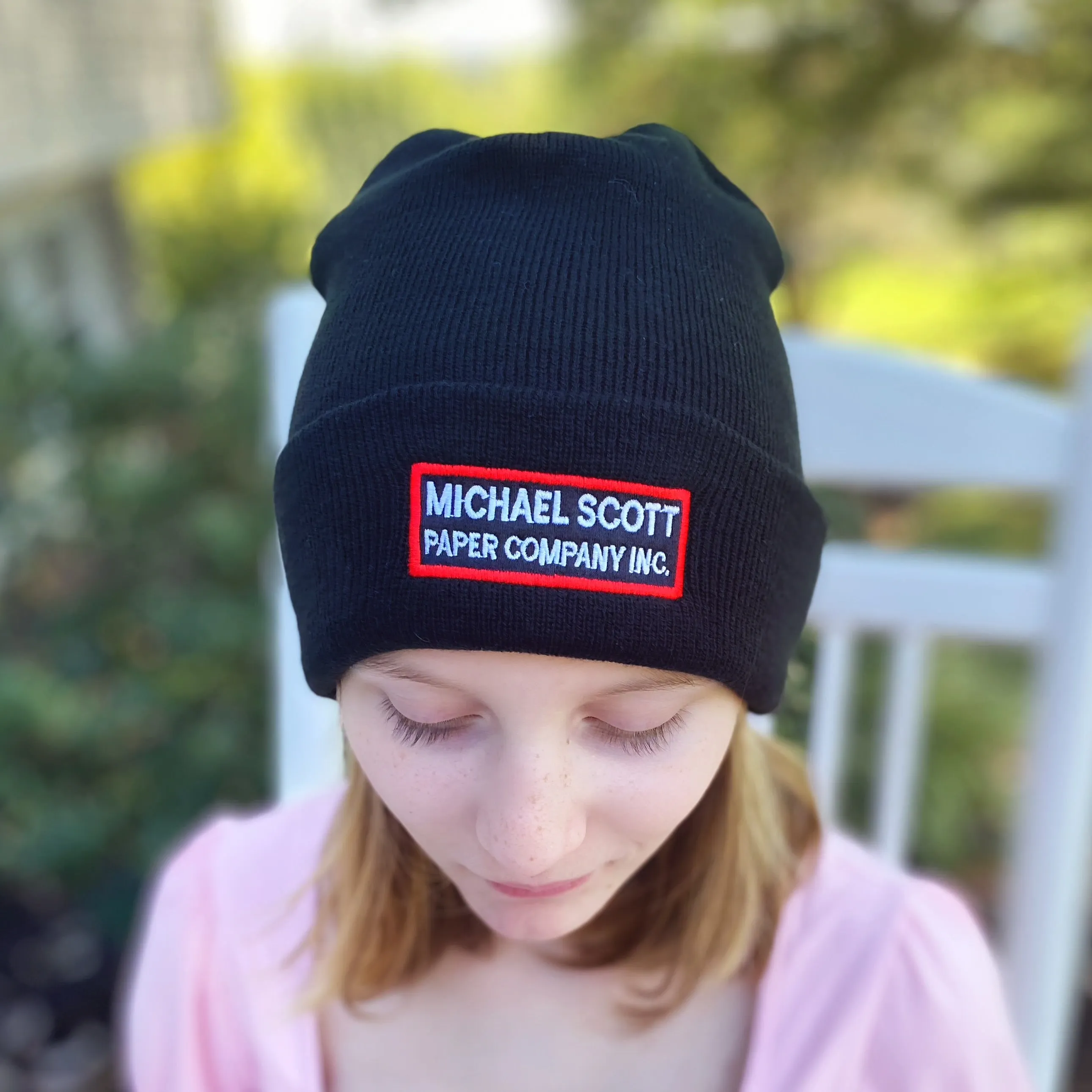 Michael Scott Paper Co. Beanie - Black