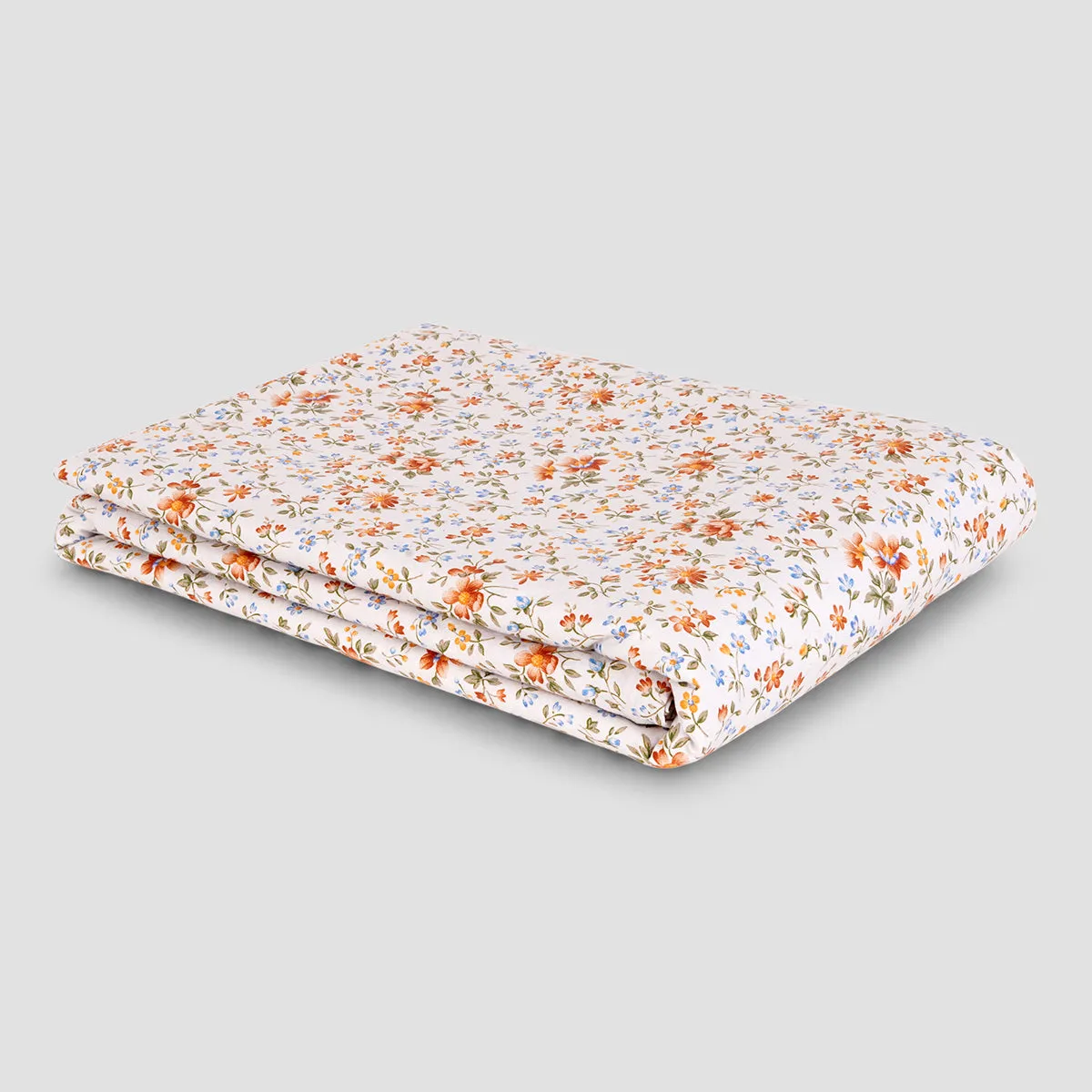 Milk Cottage Floral Cotton Duvet Cover